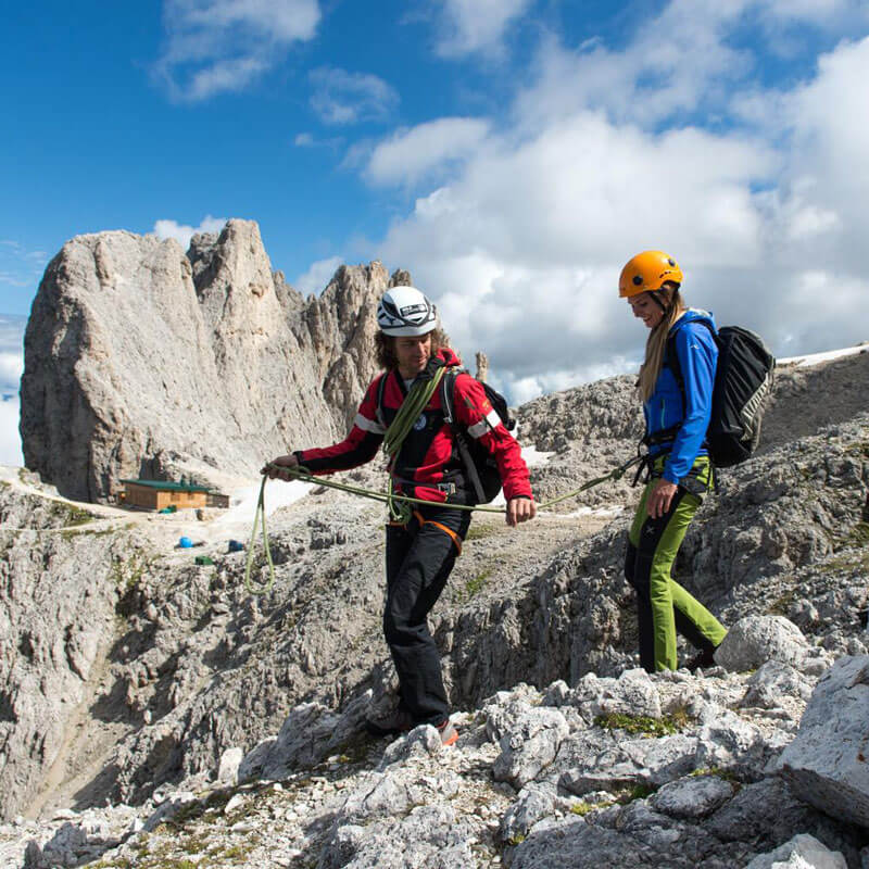 Wander und Klettern im Schlerngebiet / Seiser Alm / Dolomiten / Südtirol