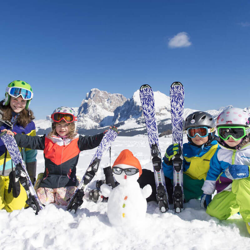 Winter family programme on the Alpe di Siusi 2